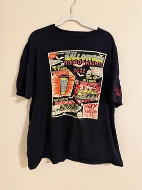 Universal Halloween Horror Nights 2022 Tee Shirt SZ 3XL
